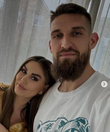Alicia Andrich with her husband Robert Andrich